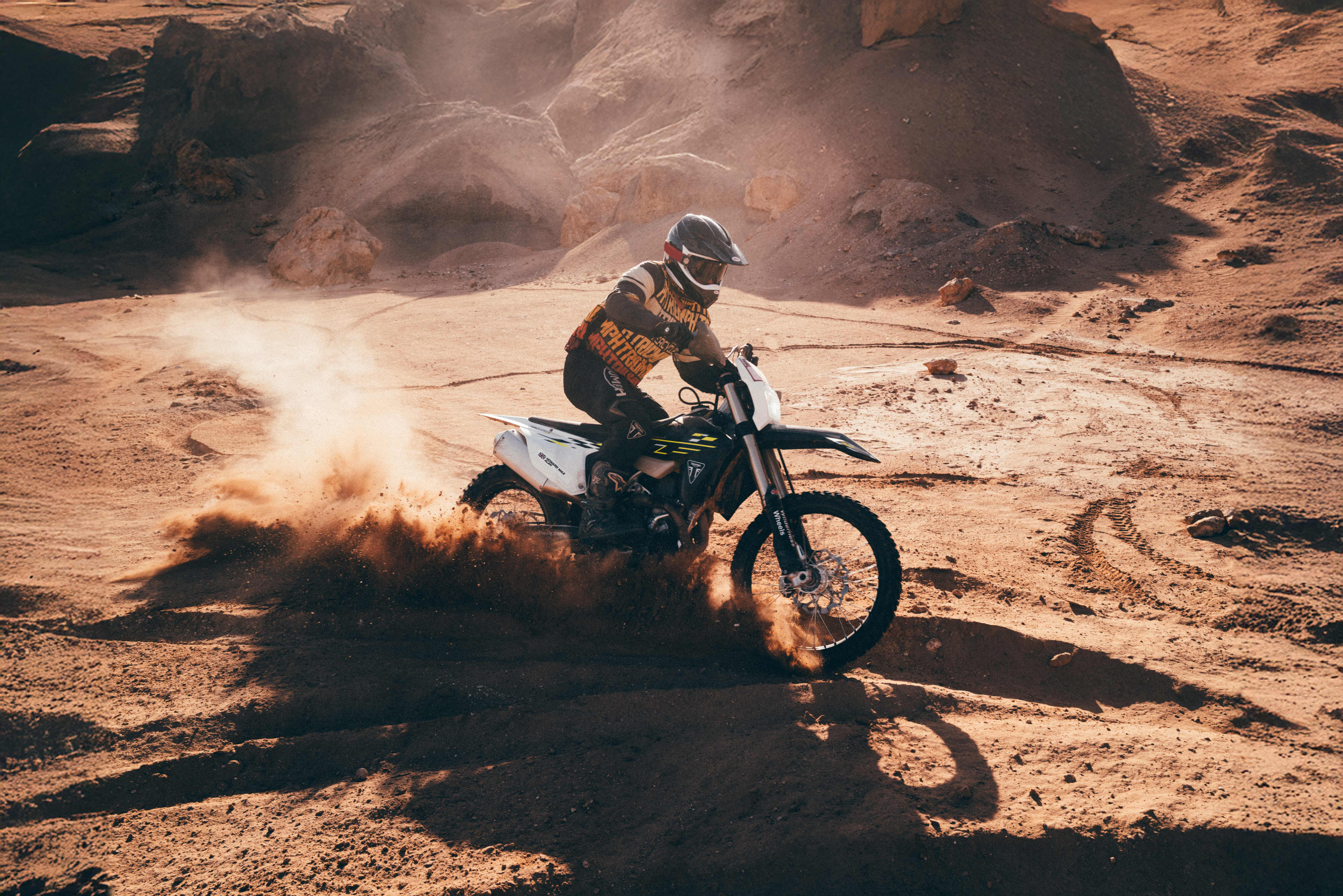 Ombre Jersey in Yellow and Brown | Motorcycle Clothing